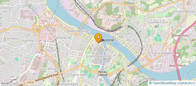 localisation de l'entreprise SALON DE THE CHEZ FRANCOISE à BAYONNE