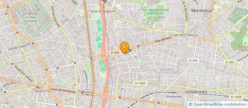 localisation de l'entreprise SALON DE THE ILIES à MONTREUIL