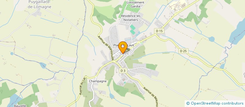 localisation de l'entreprise SALON DES ARCADES  LAVIT