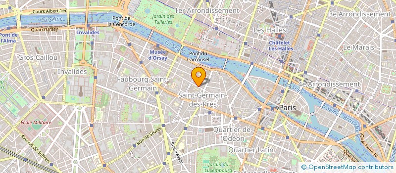 localisation de l'entreprise SALON DES INSTRUMENTS ET CURIOSITES SCIENTIFIQUES DE PARIS (SICSP)  PARIS