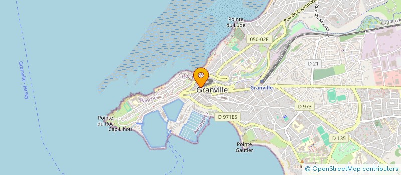 localisation de l'entreprise SALON DU LIVRE DE GRANVILLE  GRANVILLE