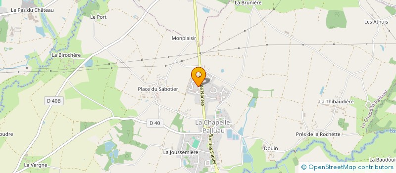 localisation de l'entreprise SALON DU LIVRE DE LA CHAPELLE PALLUAU  LA CHAPELLE-PALLUAU