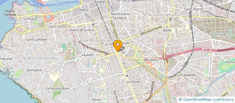 localisation de l'entreprise SALON DU SALON à MARSEILLE