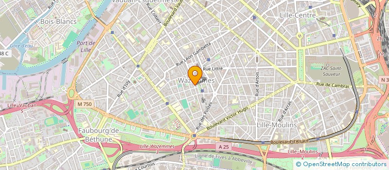 localisation de l'entreprise SALON DU TEMPS à LILLE