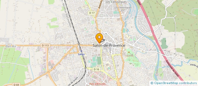 localisation de l'entreprise SALON EN FETE  SALON-DE-PROVENCE