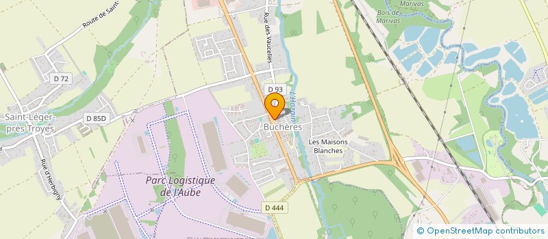 localisation de l'entreprise SALON ET CONFORT à BUCHERES