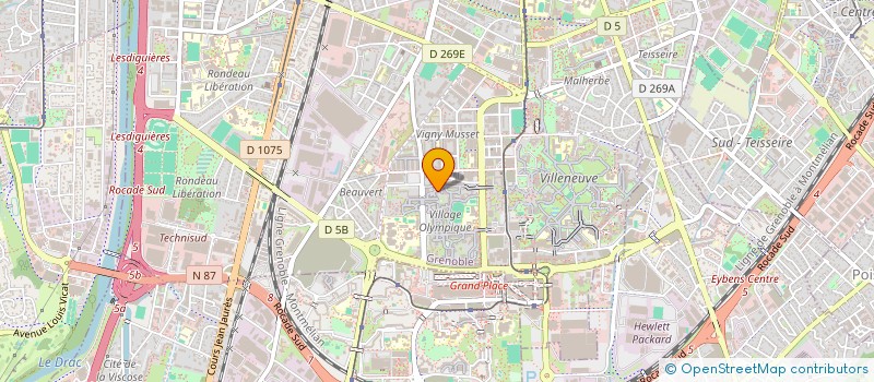 localisation de l'entreprise SALON EUROPEEN DE LA BANDE DESSINEE  GRENOBLE