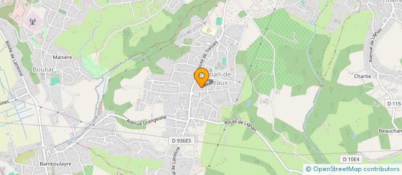 localisation de l'entreprise SALON EXPERIENCES  CARIGNAN-DE-BORDEAUX