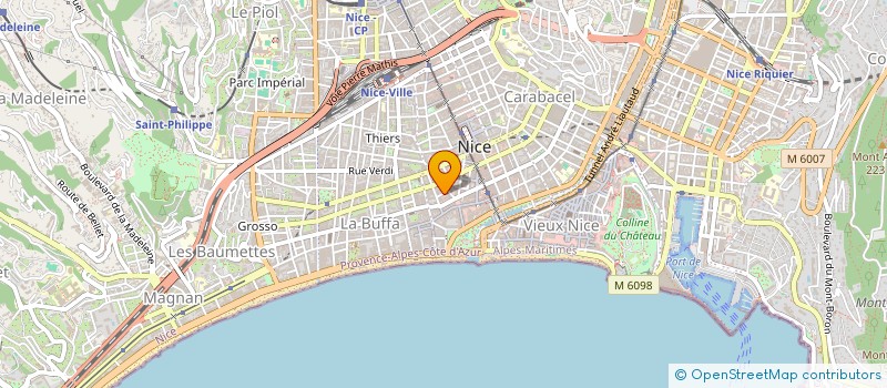 localisation de l'entreprise SALON IDA à NICE