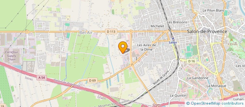localisation de l'entreprise SALON IMMO  SALON-DE-PROVENCE