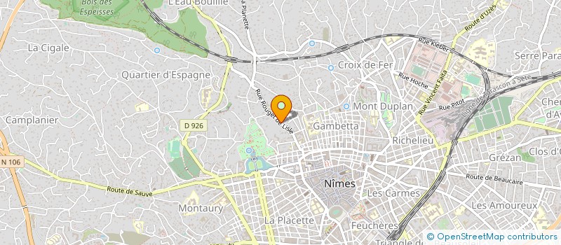 localisation de l'entreprise SALON INTERNATIONAL DE LA DANSE  NIMES