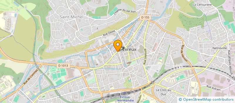 localisation de l'entreprise SALON K 2 à EVREUX