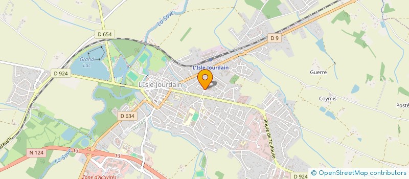 localisation de l'entreprise SALON L'ATYPIQUE à L'ISLE-JOURDAIN