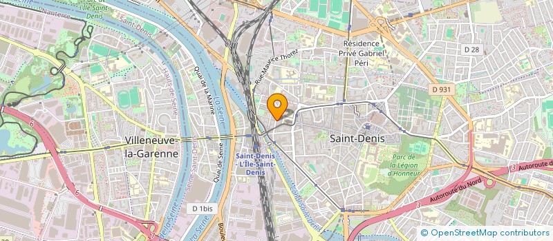 localisation de l'entreprise SALON LA DIFFERENCE à SAINT-DENIS