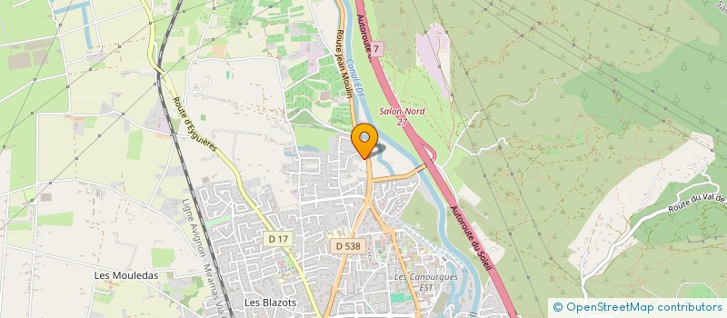 localisation de l'entreprise SALON LA TUILERIE  SALON-DE-PROVENCE