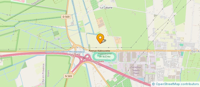 localisation de l'entreprise SALON LAMARTINE  SALON-DE-PROVENCE