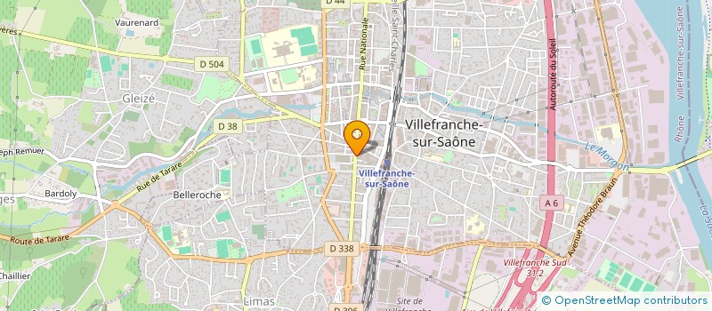 localisation de l'entreprise SALON LAURA à VILLEFRANCHE-SUR-SAONE
