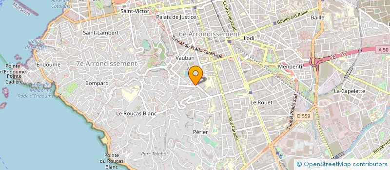 localisation de l'entreprise SALON LAURENT à MARSEILLE