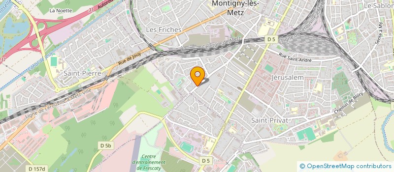 localisation de l'entreprise SALON LE RENDEZ VOUS à MONTIGNY-LES-METZ