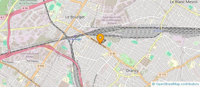 localisation de l'entreprise SALON LES AMIS à DRANCY