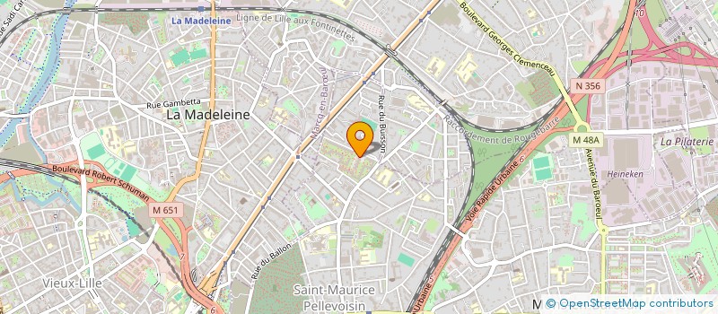 localisation de l'entreprise SALON LILLOU à LILLE