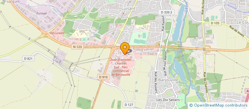 localisation de l'entreprise SALON LITERIE DE FRANCE à BARJOUVILLE