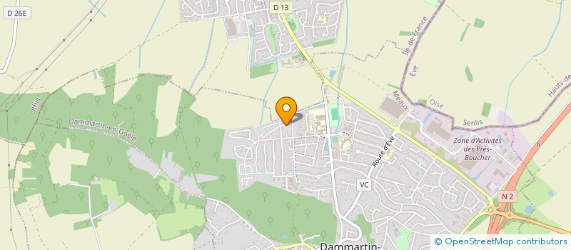 localisation de l'entreprise SALON LITTERAIRE AMAL  DAMMARTIN-EN-GOELE