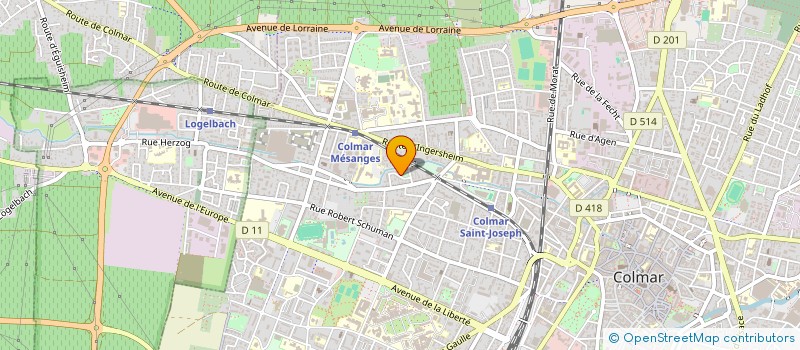 localisation de l'entreprise SALON LITTERAIRE DE COLMAR  COLMAR
