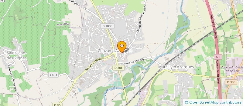 localisation de l'entreprise SALON MARIETTE à CHAZAY-D'AZERGUES