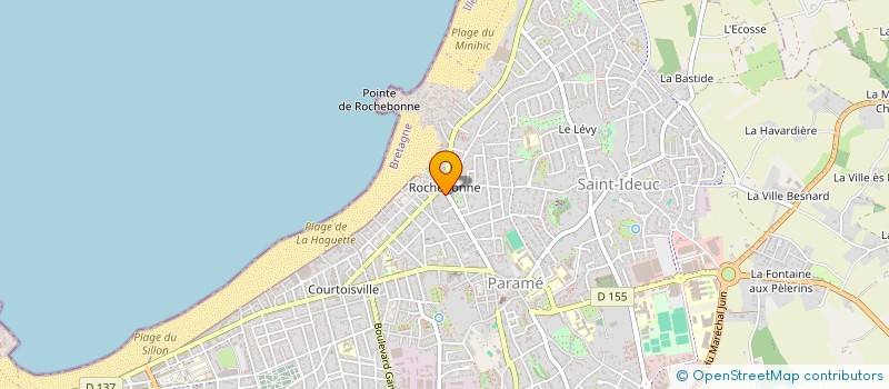 localisation de l'entreprise SALON MATHIS  SAINT-MALO