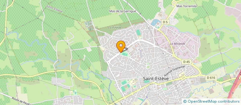 localisation de l'entreprise SALON MEDITERRANEE à SAINT-ESTEVE