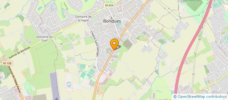 localisation de l'entreprise SALON MIKE DEGAND  BONDUES