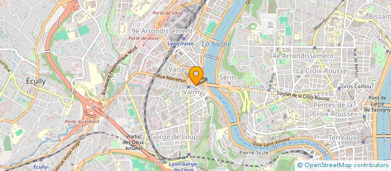 localisation de l'entreprise SALON N'CHIC à LYON