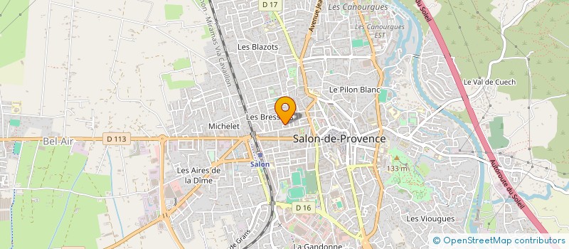 localisation de l'entreprise SALON NETTOYAGE DEPOT à SALON-DE-PROVENCE