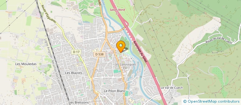 localisation de l'entreprise SALON NORD  SALON-DE-PROVENCE