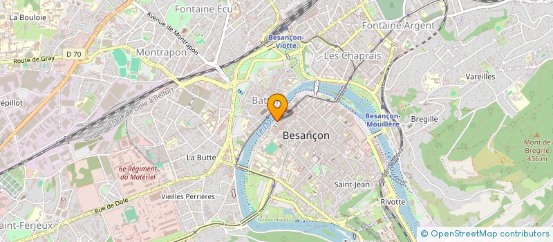localisation de l'entreprise SALON PIERRE YVES à BESANCON