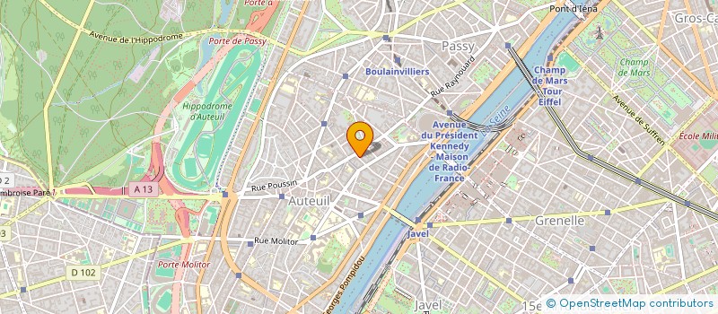 localisation de l'entreprise SALON PRIVE  PARIS