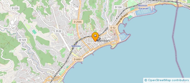 localisation de l'entreprise SALON RUSSOGRAVIER à MENTON