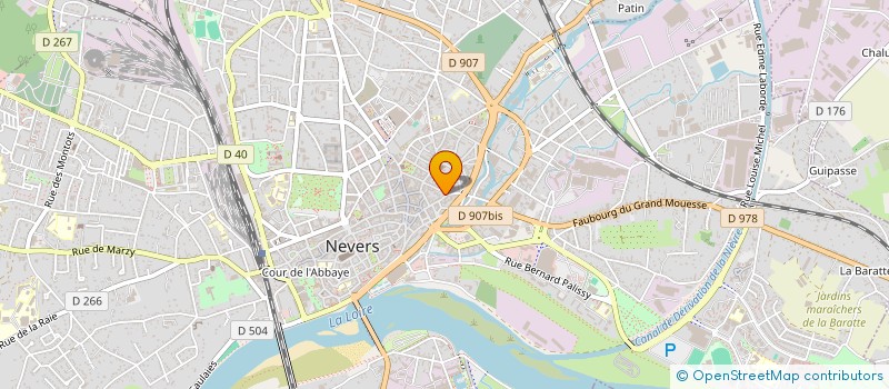 localisation de l'entreprise SALON SOLEIL à NEVERS