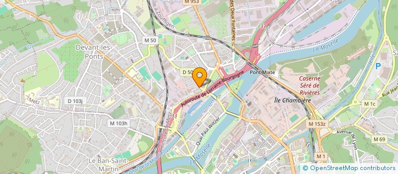 localisation de l'entreprise SALON STAR  METZ