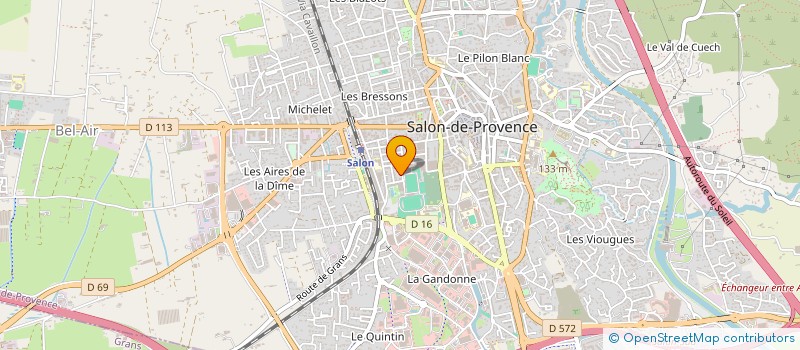 localisation de l'entreprise SALON TRIATHLON à SALON-DE-PROVENCE