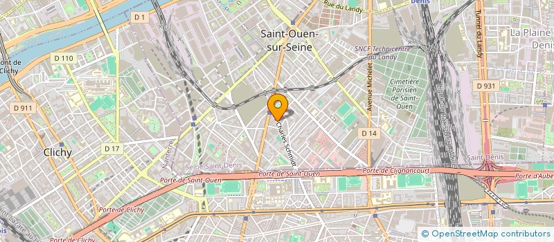 localisation de l'entreprise SALONS D'ORIENT à SAINT-OUEN-SUR-SEINE