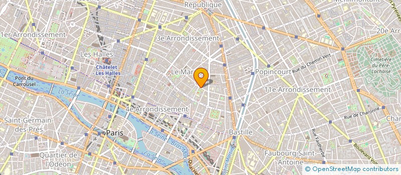 localisation de l'entreprise SALONS DE THE MARIAGE FRERES à PARIS