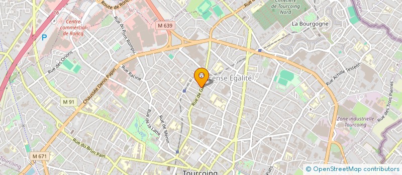 localisation de l'entreprise SALONS MAES à TOURCOING