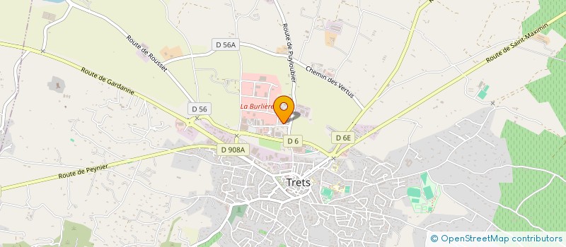 localisation de l'entreprise SALONS SAINTE VICTOIRE à TRETS