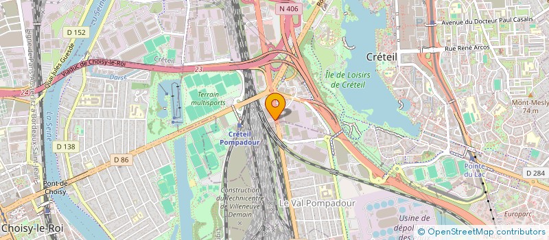 localisation de l'entreprise SALOR VAL SA  CRETEIL