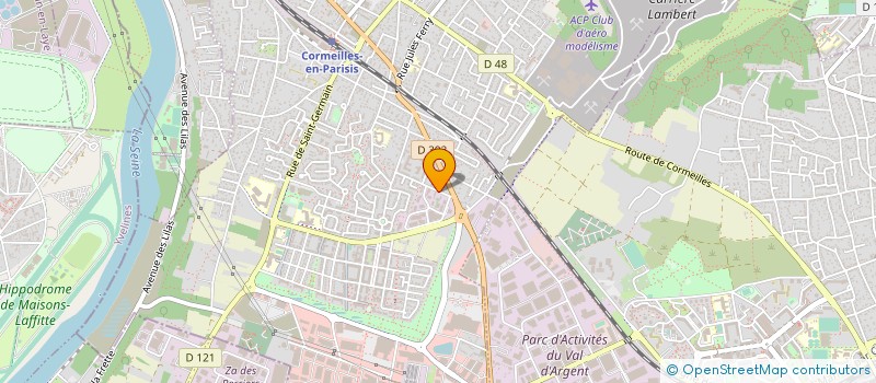 localisation de l'entreprise SALORD SARL à CORMEILLES-EN-PARISIS