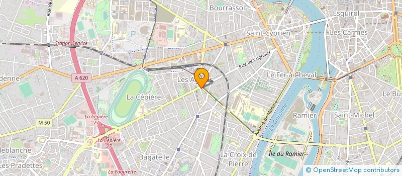 localisation de l'entreprise SALORT à TOULOUSE