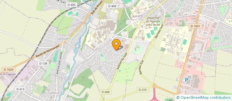 localisation de l'entreprise SALOUEL KARATE à SALOUEL