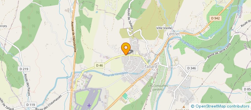 localisation de l'entreprise SALOUNATINE  TALLARD